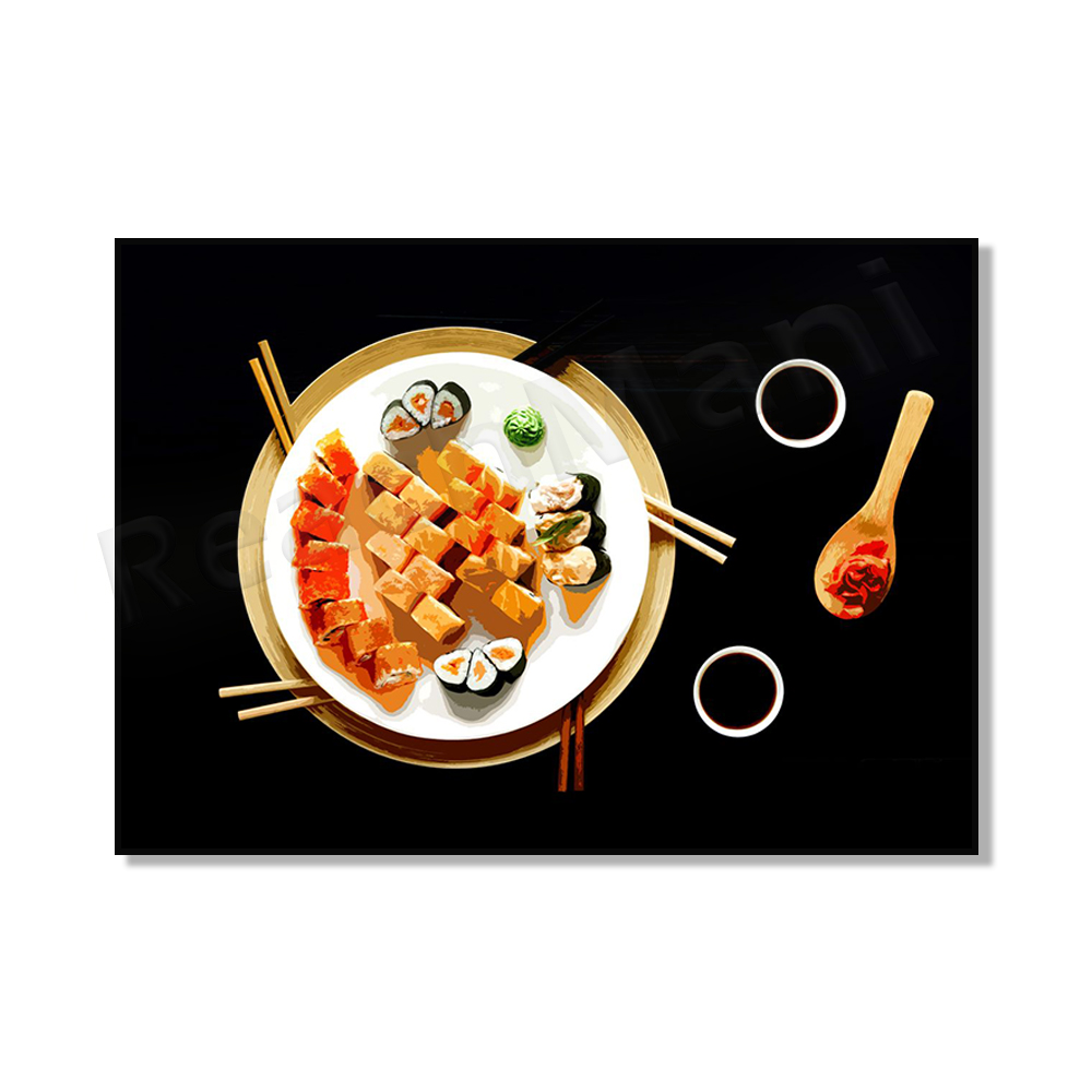 Japanese-style Wall Decoration - Japanese Food Lifestyle 评论和价格