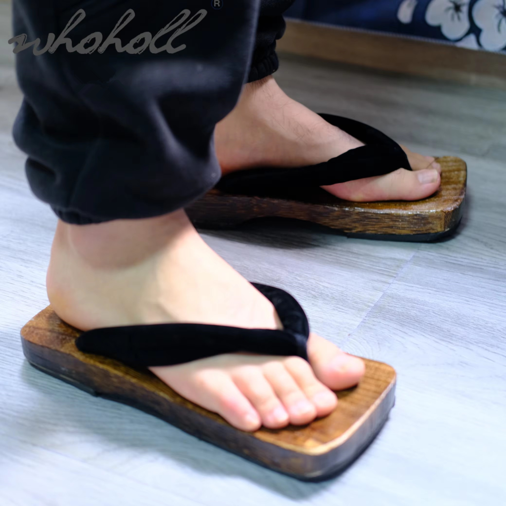 Man Slippers Japanese Geta Fli - Geta Wooden Sandal 评论和价格