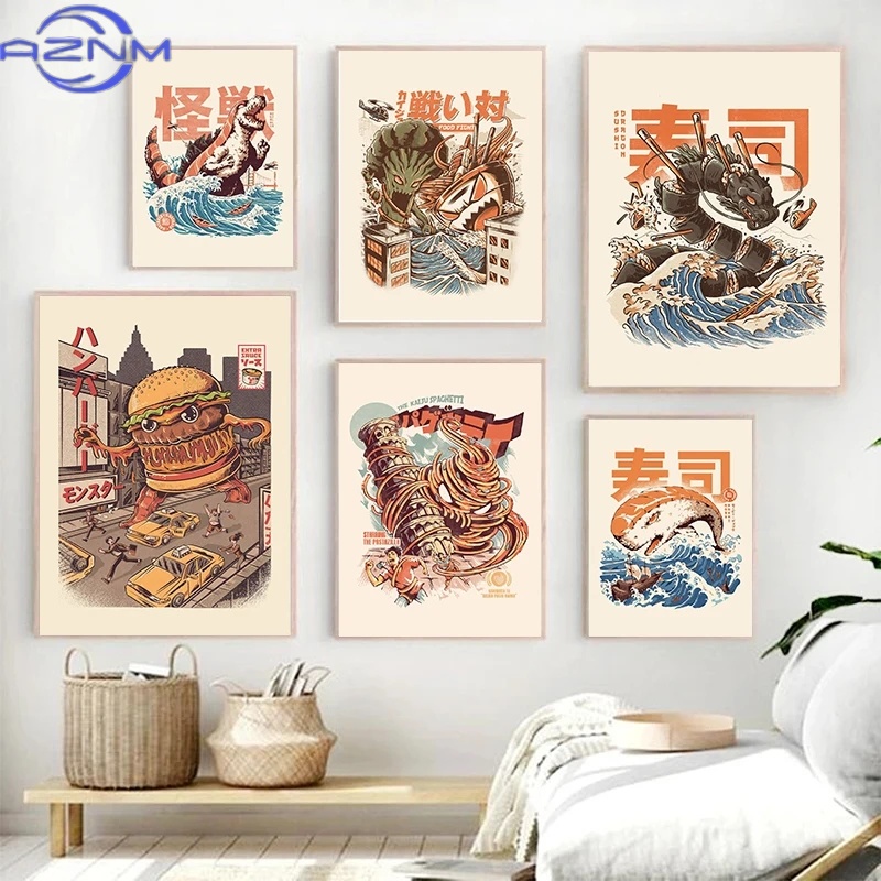 AZNM Japanese Kaijus Food Sush - Japanese Food Lifestyle 评论和价格