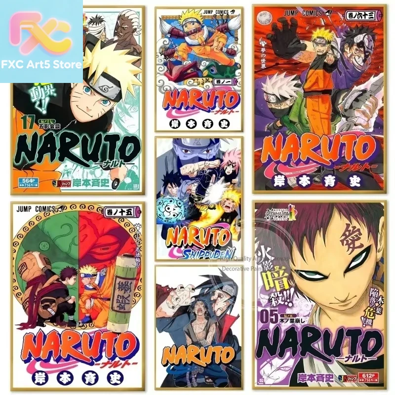 1pc frameless Naruto Anime Hot - Japanese Lifestyle Magazines 评论和价格